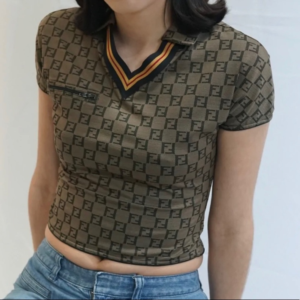 Fendi Zucca Print Top